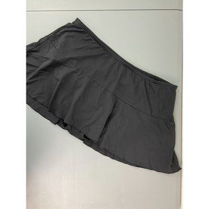 Lands' End women's‎ size 16W black skirted swim bottoms flowy summer bikini